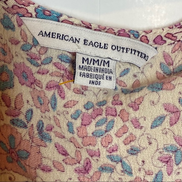 American Eagle outfitters boho floral romper M - Picture 5 of 6
